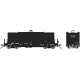 Greenbrier Transverse Coil Car - Ready to Run -- Arkansas-Oklahoma AOK Random from Set 1 (black), HO, Rapido Trains Inc 168001A