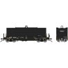 Greenbrier Transverse Coil Car - Ready to Run -- Arkansas-Oklahoma AOK Random from Set 1 (black), HO, Rapido Trains Inc 168001A