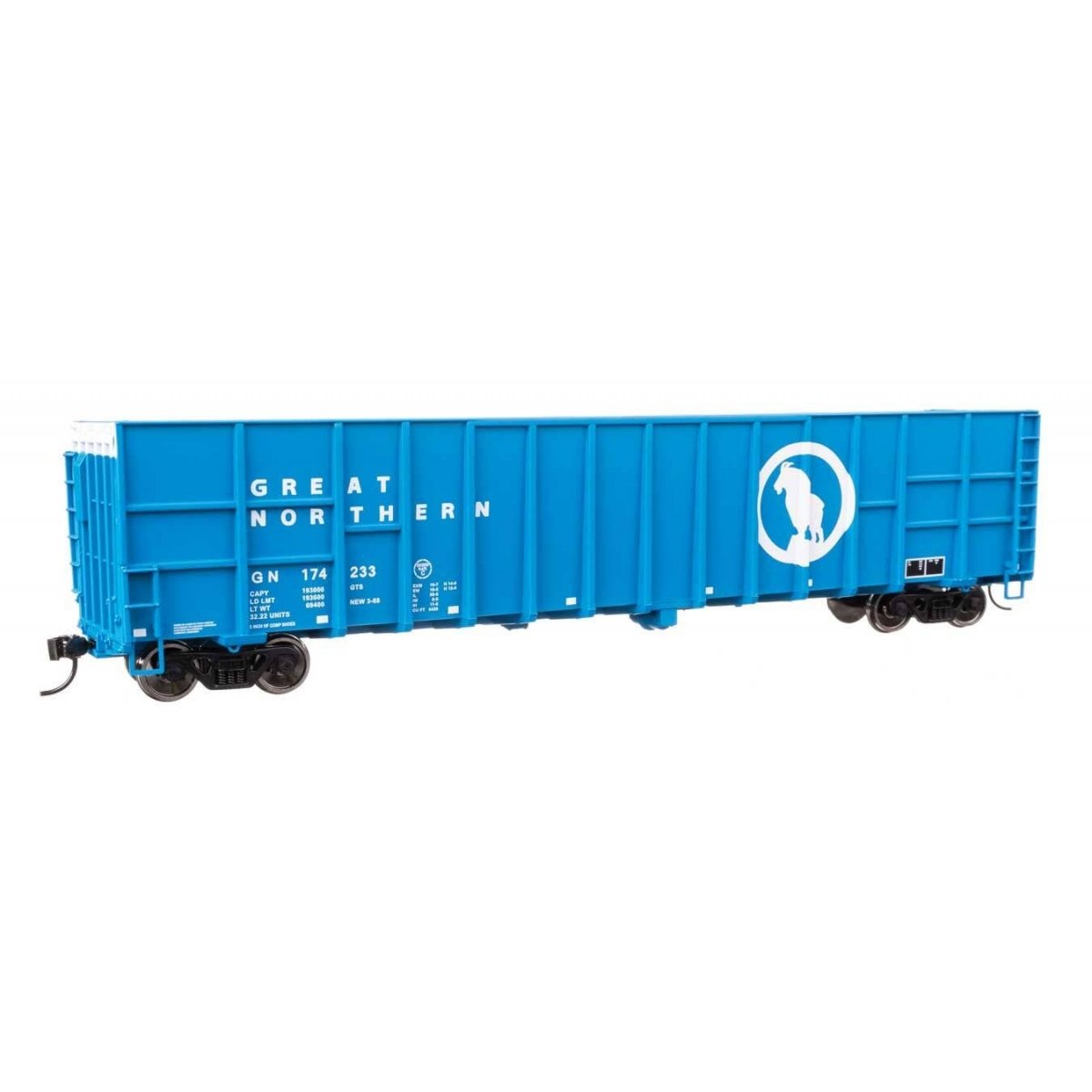 61′ Wood Chip Gondola - Ready To Run -- Great Northern 174233