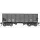 USRA 2-Bay 55-Ton Open Hopper - Kit -- Data Only (black)