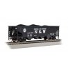 40′ Quad Hopper - Ready to Run - Silver Series(R) -- Norfolk & Western 12986 (black Block N&W, Hamburger Logo)