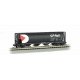 Canadian Cylindrical 4-Bay Grain Hopper - Ready to Run - Silver Series(R) -- Canadian Pacific (black, white, red, Multimark Logo