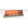 Canadian Cylindrical 4-Bay Grain Hopper - Ready to Run - Silver Series(R) -- Government of Canada CPWX (orange, black, yellow), 