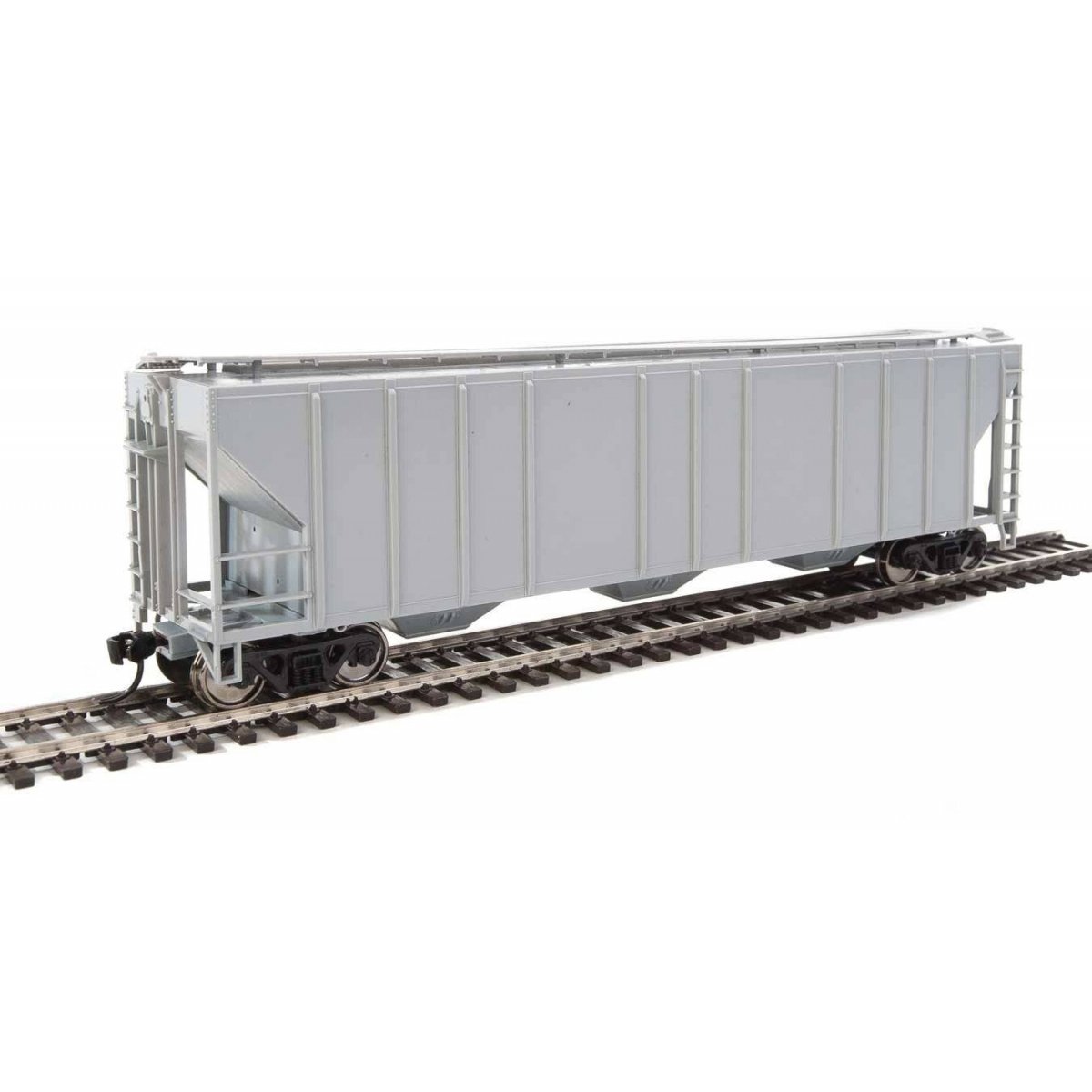 54′ Pullman-Standard 4427 CD 3-Bay Covered Hopper - Ready to Run -- Undecorated