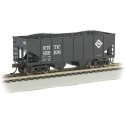 USRA 55-Ton Outside-Braced Hopper with Load - Ready to Run - Silver Series(R) -- Erie 159106 (black)