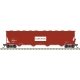 ACF 5701 Centerflow Plastics Hopper - Ready to Run - Master(R) -- Cain Chemicals ALAX 36823 (red, white)