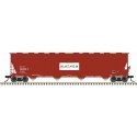 ACF 5701 Centerflow Plastics Hopper - Ready to Run - Master(R) -- Cain Chemicals ALAX 36823 (red, white), HO, Atlas Model Railro