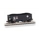 USRA 55-Ton 2-Bay Open Hopper with Load - Ready to Run -- Erie 159100 (black)
