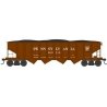 Class H21a 4-Bay Hopper - Ready to Run -- Pennsylvania Railroad 723055 (H21a, Blt. 6-09, Tuscan, Shadow Keystone)