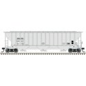 Thrall 4750 3-Bay Covered Hopper - Ready to Run -- Rail Logistics EAFX 16034 (gray, black), N, Trainman 50005932