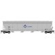 ACF 5701 Centerflow Grain Hopper - Ready to Run - Master(R) -- ADM 75027 (gray, blue, Molecule Logo)