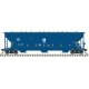 Thrall 4750 3-Bay Covered Hopper - Ready to Run -- David J. Joseph Transportation 475590 (blue, white)