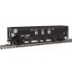 Offset Quad Hopper - Ready To Run -- Norfolk & Western (black Block N&W, Hamburger Logo)