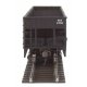 Offset Quad Hopper - Ready To Run -- Norfolk & Western (black Block N&W, Hamburger Logo)