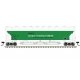Pressureaide Centerflow Covered Hopper - Ready to Run - Master(R) -- Grace Davison 59771 (green, white)