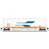 Pressureaide Centerflow Covered Hopper - Ready to Run - Master(R) -- ACFX 59918 (Venturi, white, blue, orange Sill)