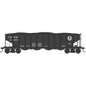 Class H21a 4-Bay Hopper with Clamshell Doors - Ready to Run -- Union 15022 (Blt. 11-17, black)