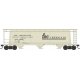 3-Bay Cylindrical Covered Hopper - Ready to Run - Executive Line -- FMC Chemicals 60551 (Blt. 7-62, beige, black, Large Logo)