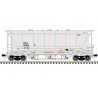 Trinity 3230 Pressure Differential PD Covered Hopper - Ready to Run Master Plu -- Trinity Industries Leasing TILX 30129 (gray, b