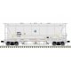 Trinity 3230 Pressure Differential PD Covered Hopper - Ready to Run Master Plu -- TXI GBRX 65000 (gray, black, blue)