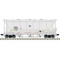 Trinity 3230 Pressure Differential PD Covered Hopper - Ready to Run Master Plu -- TXI GBRX 65004 (gray, black, blue), N, Atlas M