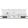 Trinity 3230 Pressure Differential PD Covered Hopper - Ready to Run Master Plu -- TXI GBRX 65004 (gray, black, blue)