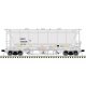 Trinity 3230 Pressure Differential PD Covered Hopper - Ready to Run Master Plu -- CIT Group CBFX 440512 (gray, black)