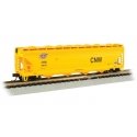 ACF 56′ 4-Bay Center-Flow Hopper - Ready to Run - Silver Series(R) -- Chicago & North Western 49043 (Late Scheme, yellow, blac