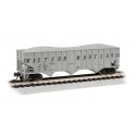Bethlehem Steel 100-Ton 3-Bay Hopper - Ready to Run -- Western Maryland 63894 (gray, black, Speed Lettering), N, Bachmann Indust