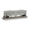 Bethlehem Steel 100-Ton 3-Bay Hopper - Ready to Run -- Western Maryland 63894 (gray, black, Speed Lettering)