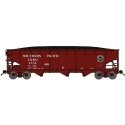 70-Ton Offset-Side 3-Bay Hopper w/Load - Ready to Run -- Southern Pacific T&NO 4894 (Boxcar Red, Roman Lettering, black Lines Lo