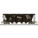 Slab-Side Covered Hopper - Ready to Run - Master(R) -- Toronto, Hamilton and Buffalo 2841 (black, white)