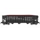 70-Ton 3-Bay 14-Panel Hopper w/Load - Ready to Run -- Canada Southern 906545 (Version 2, black, Billboard Lettering, No Stripes)