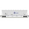 Pressureaide Centerflow Covered Hopper - Ready to Run - Master(R) -- ADM 50007 (gray, blue, Molecule)