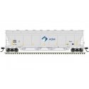 Pressureaide Centerflow Covered Hopper - Ready to Run - Master(R) -- ADM 50008 (gray, blue, green, Leaf), N, Atlas Model Railroa