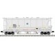 Trinity 3230 Pressure Differential PD Covered Hopper - Ready to Run Master Plu -- TXI GBRX 65005 (gray, black, blue)