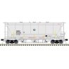 Trinity 3230 Pressure Differential PD Covered Hopper - Ready to Run Master Plu -- TXI GBRX 65005 (gray, black, blue)