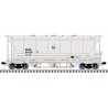 Trinity 3230 Pressure Differential PD Covered Hopper - Ready to Run Master Plu -- TXI GBRX 65006 (gray, black, blue)