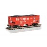 USRA 55-Ton Outside-Braced Hopper with Load - Ready to Run - Silver Series(R) -- Chicago, Burlington & Quincy 189301 (red, black