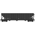 100-Ton 3-Bay Hopper - Ready to Run - Executive Line -- Dimensional Data Only (Blt. 12-72, black), HO, Bowser Manufacturing Co. 