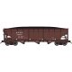 70-Ton Offset-Side 3-Bay Hopper w/Load - Ready to Run -- Santa Fe 78338 (Class Ga-121, Boxcar Red, No Logo)