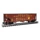 Bethlehem Steel 100-Ton 3-Bay Hopper - Ready to Run -- Pennsylvania Power & Light 296 (Boxcar Red, yellow Reddy Kilowatt Logo)