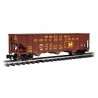 Bethlehem Steel 100-Ton 3-Bay Hopper - Ready to Run -- Pennsylvania Power & Light 296 (Boxcar Red, yellow Reddy Kilowatt Logo)