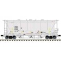 Trinity 3230 Pressure Differential PD Covered Hopper - Ready to Run Master Plu -- Chicago Freight Car CRDX 3089 (gray, black), N