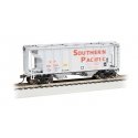 PS-2 2-Bay Covered Hopper - Ready to Run -- Southern Pacific 401520 (gray, red, Sans Serif Lettering), HO, Bachmann Industries 7