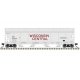 ACF 5250 Centerflow Covered Hopper - Ready to Run - Master(R) Plus -- Wisconsin Central 83027 (gray, maroon)