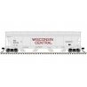 ACF 5250 Centerflow Covered Hopper - Ready to Run - Master(R) Plus -- Wisconsin Central 83054 (gray, maroon)
