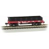 Old-Time Wood Gondola - Ready to Run -- Western & Atlantic 121 (red), N Bachmann Industries 15451