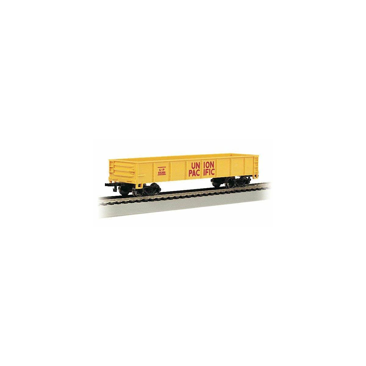 40′ Gondola - Ready to Run - Silver Series(R) -- Union Pacific 65266 (Armour Yellow, red), HO Bachmann Industries 17206