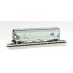 ACF 4-Bay Center-Flow Covered Hopper - Ready to Run -- CSX Transportation 256436, N Bachmann Industries 17557
